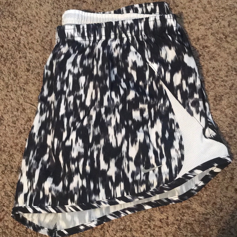 Black and White Nike Shorts